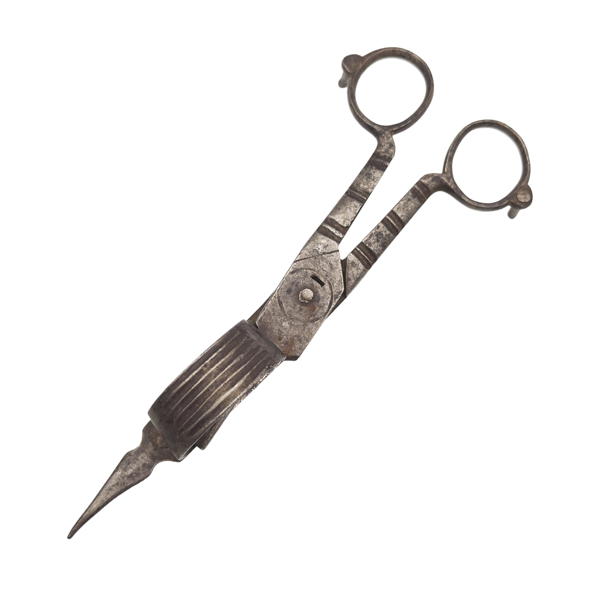 Antique 18th Century Iron Candle Snuffer Ballyhoo Curiosity Shop