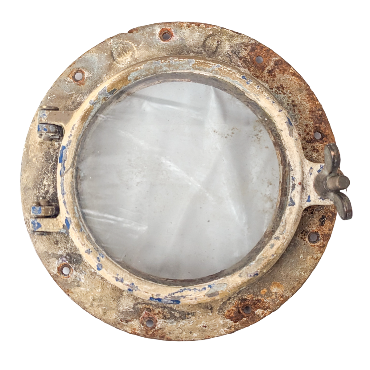 Vintage Marine Salvage Porthole Window Ballyhoo Curiosity Shop