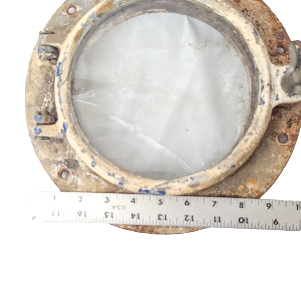 Vintage Marine Salvage Porthole Window Ballyhoo Curiosity Shop