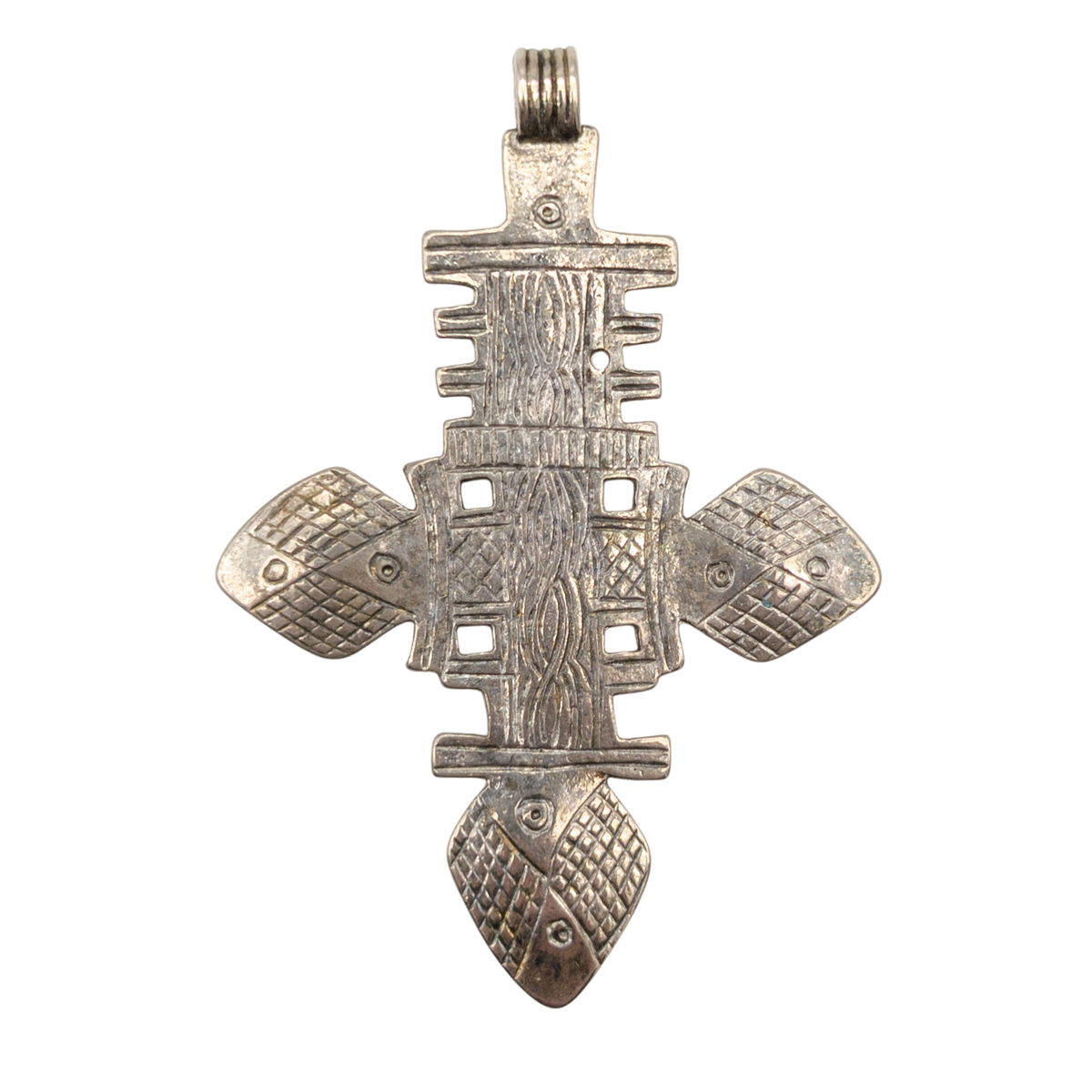 Ethiopian Coptic Cross Amulet – Ballyhoo Curiosity Shop