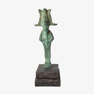 Ancient Egyptian Bronze Osiris Figure
