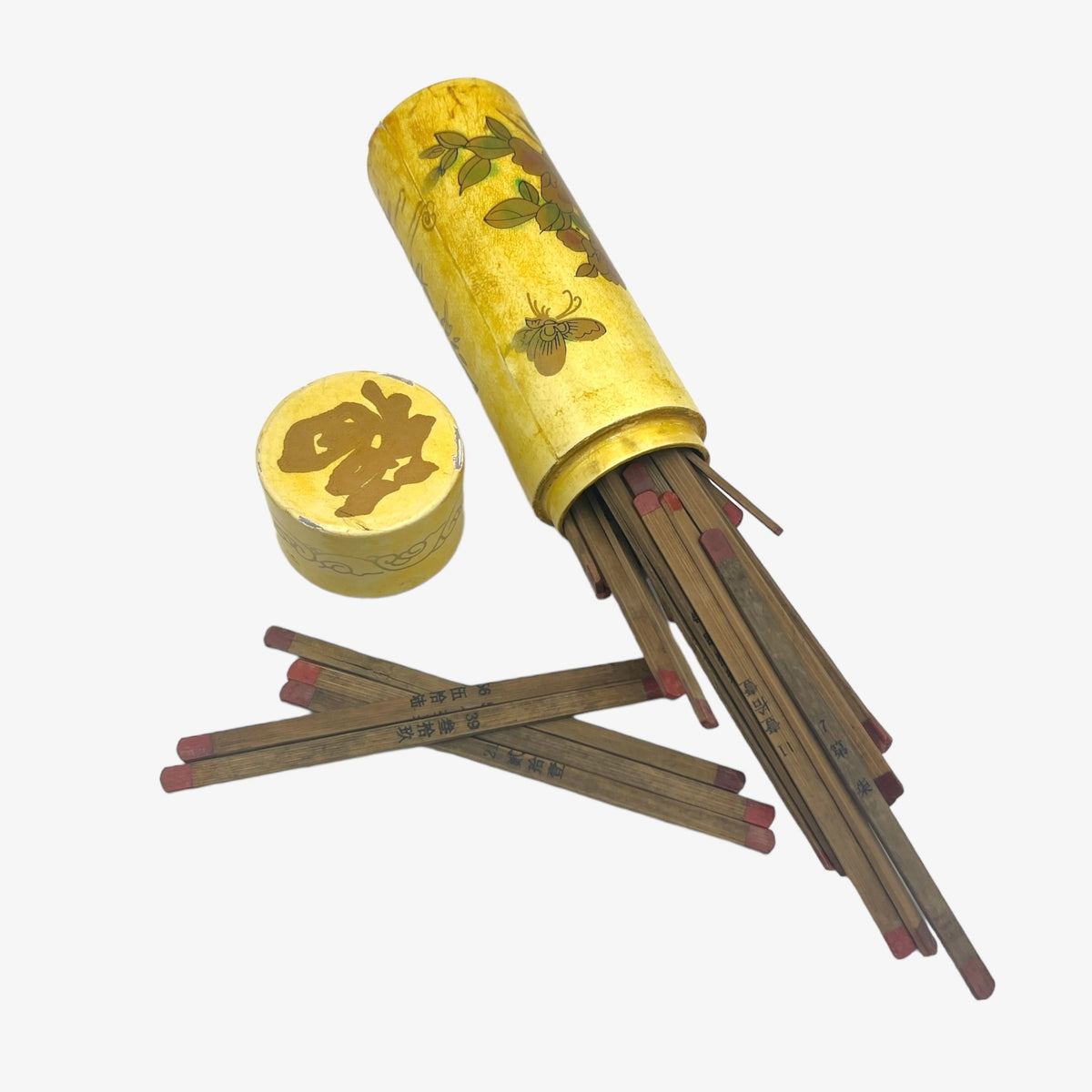 Vintage Chinese Fortune Telling Sticks Ballyhoo Curiosity Shop