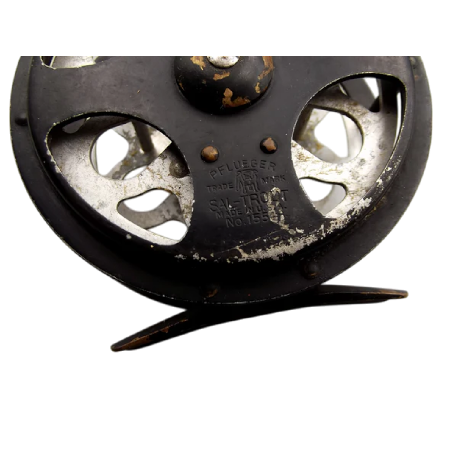 antique pflueger fly reels Vintage Pflueger Sal-Trout No 1554 Fly Fishing Reel – Ballyhoo Curiosity Shop