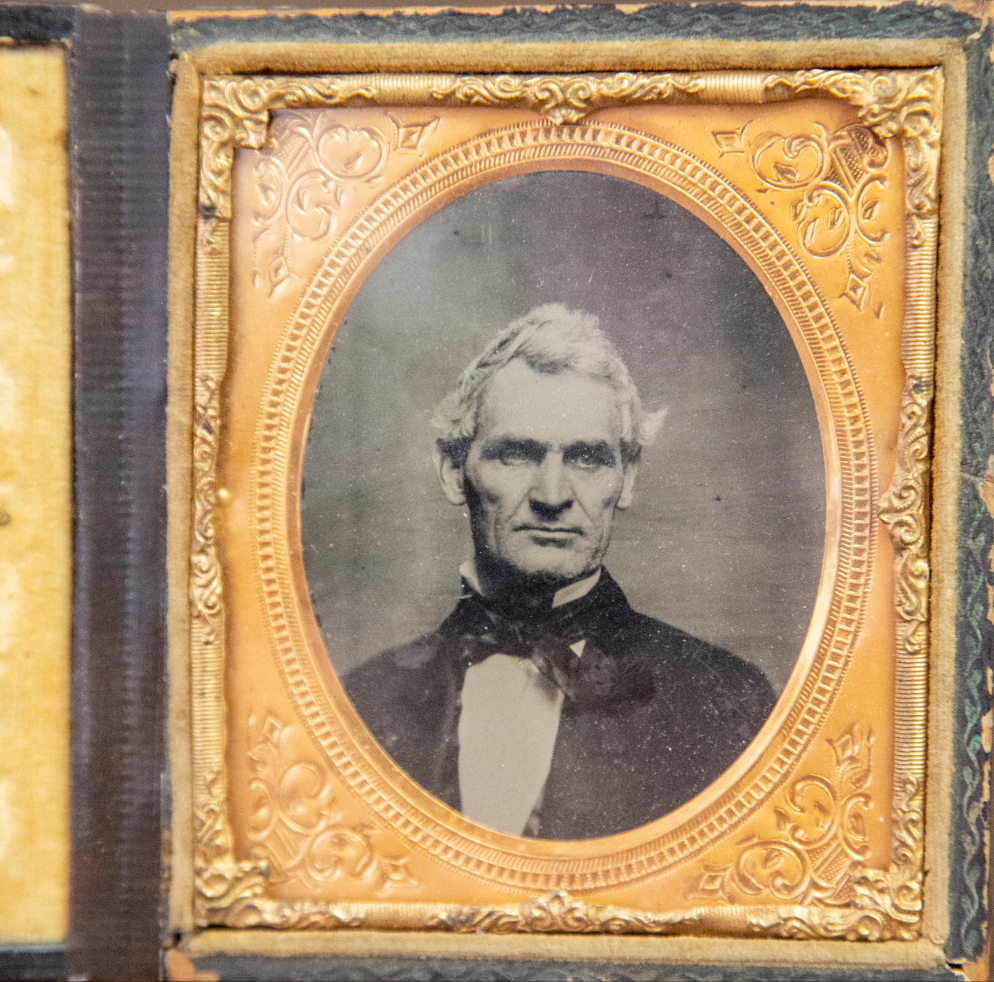 Antique Framed Ambrotype of Distinguished Man