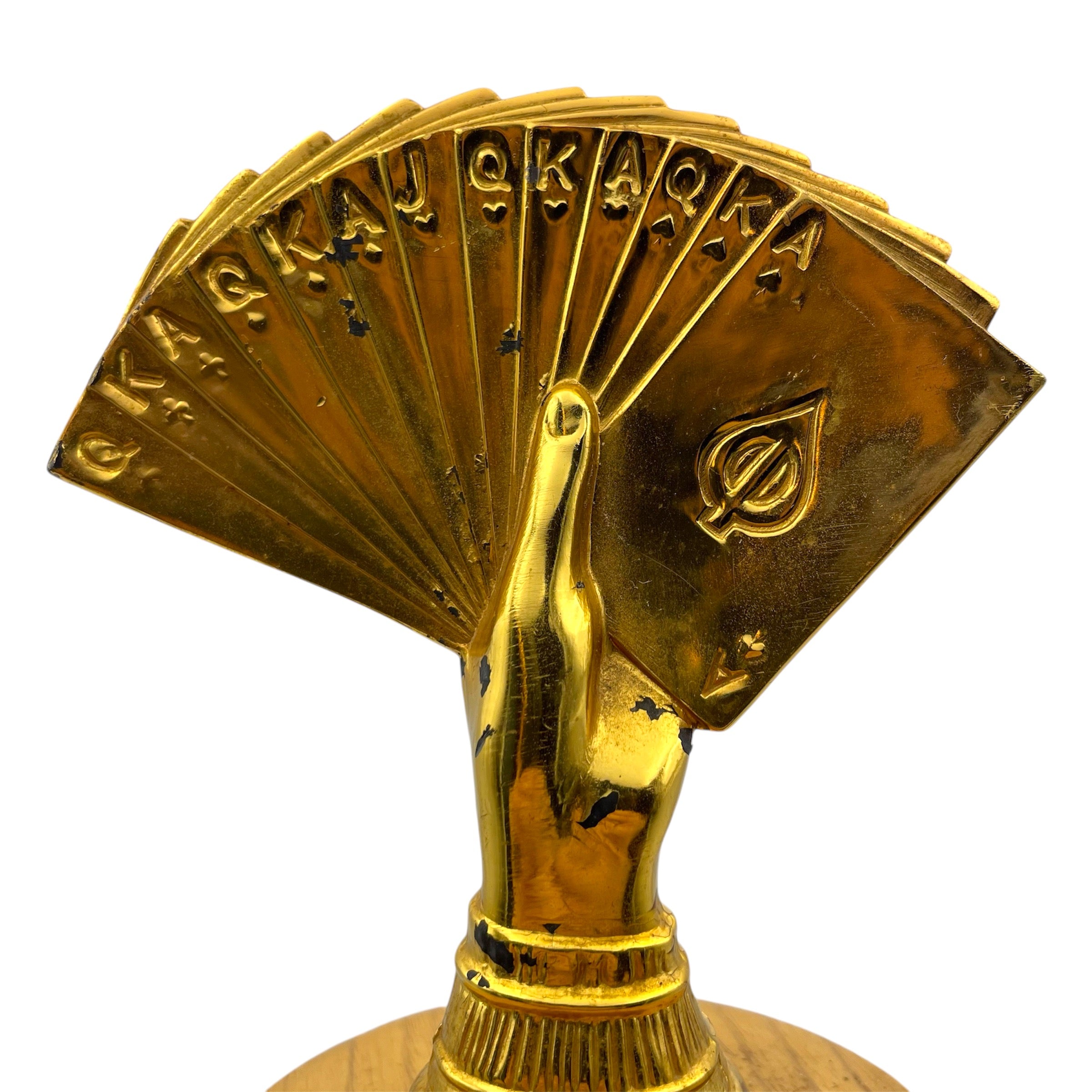 Vintage 1955 Mixed Pairs Card Trophy