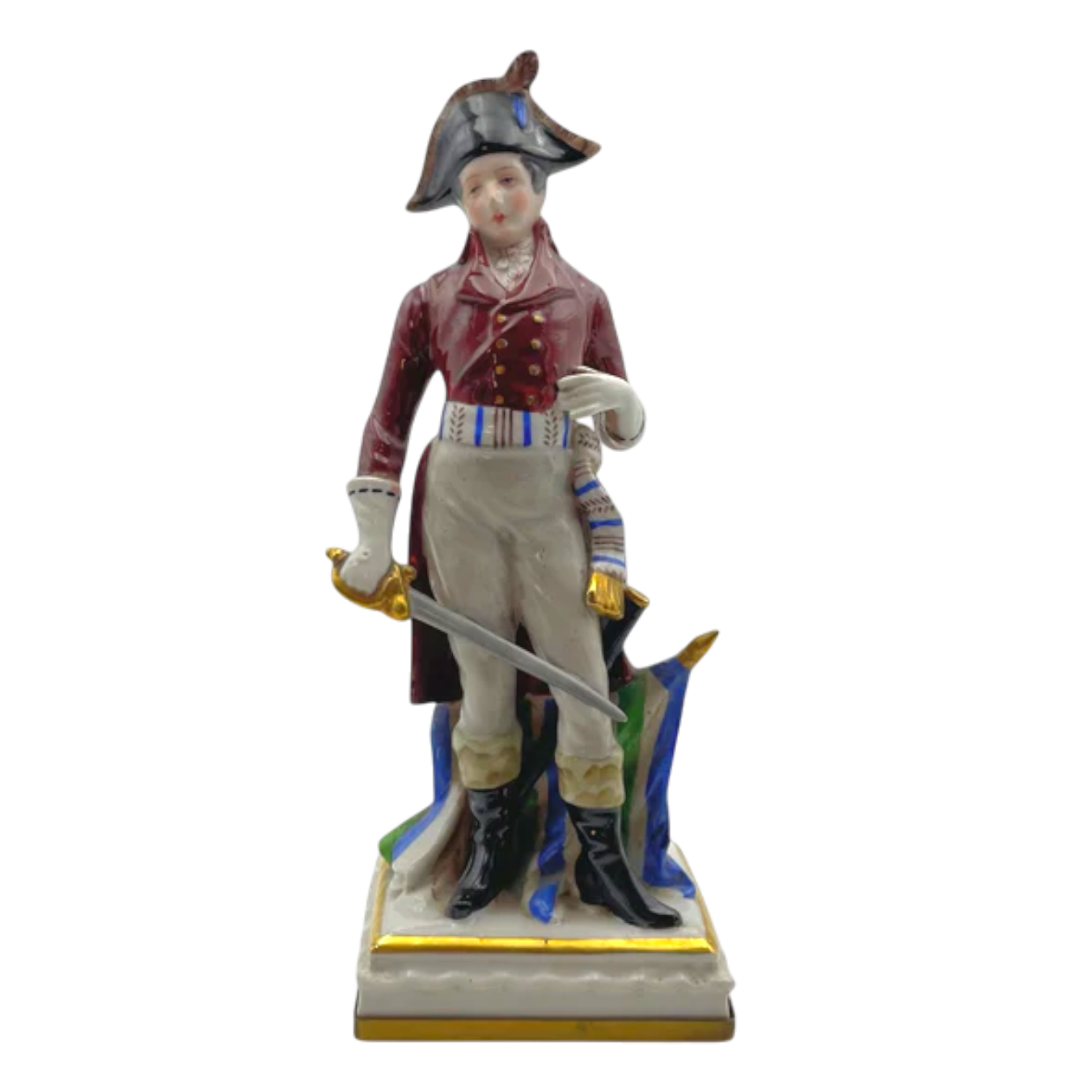 Antique Porcelain Napoleon Bonaparte Figurine