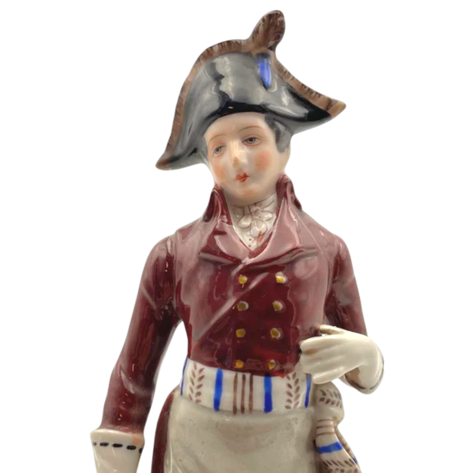 Antique Porcelain Napoleon Bonaparte Figurine