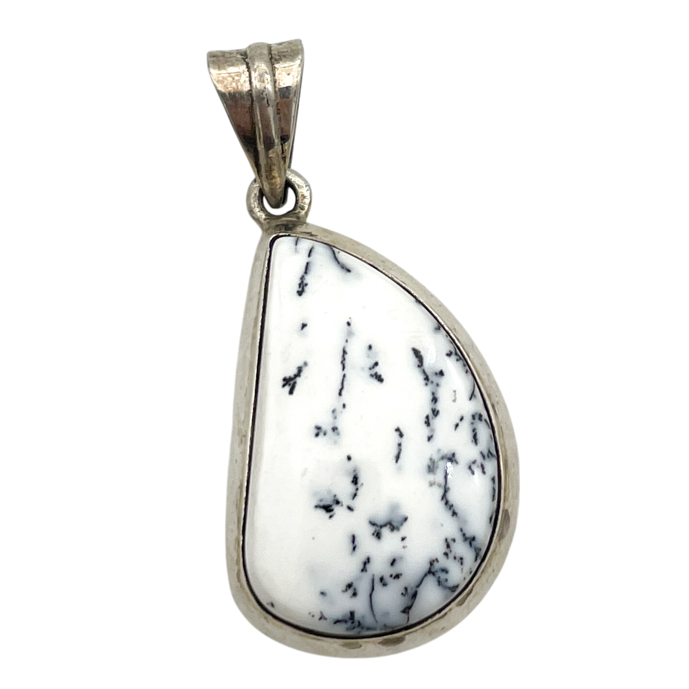 Sterling Silver Dendritic Agate Pendant