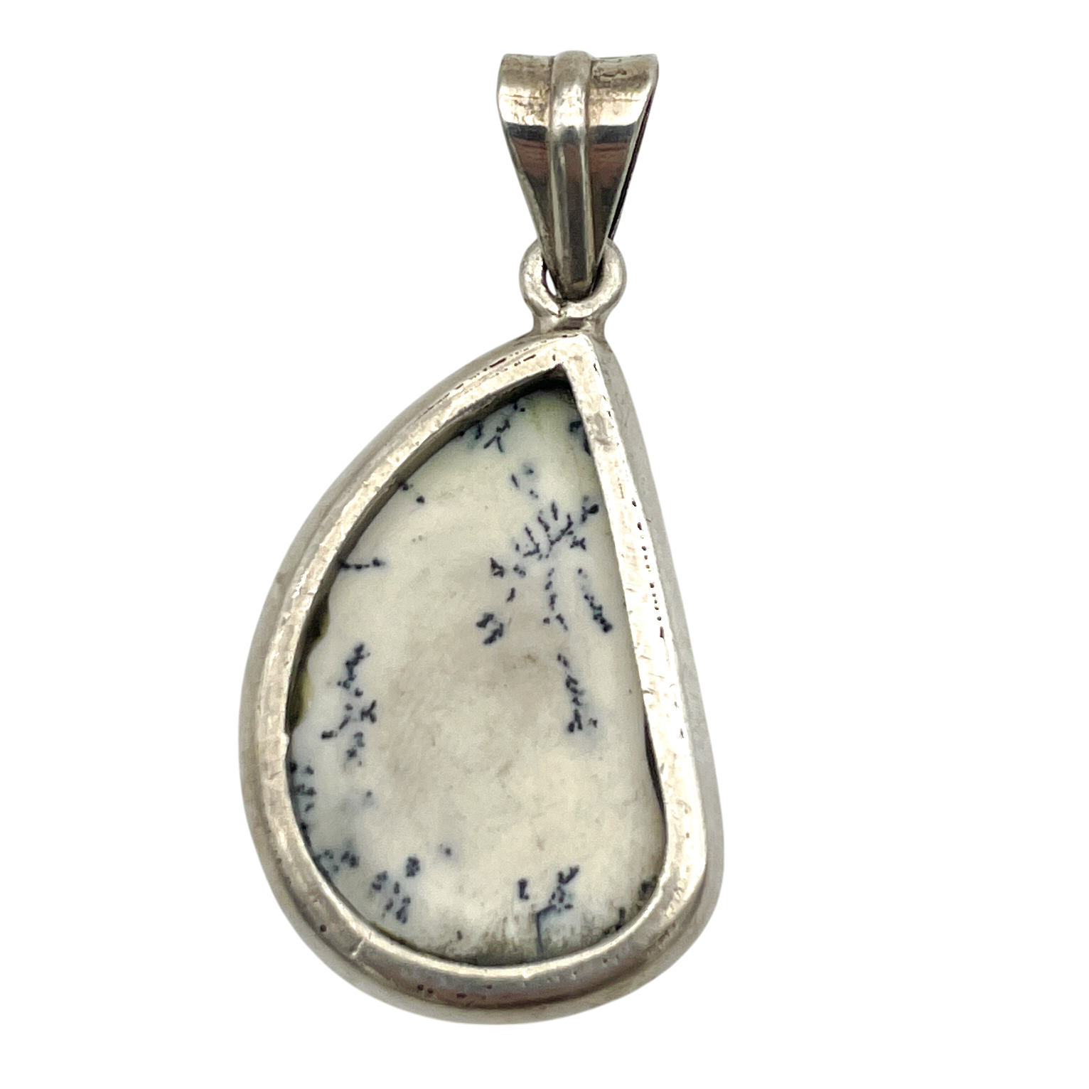 Sterling Silver Dendritic Agate Pendant