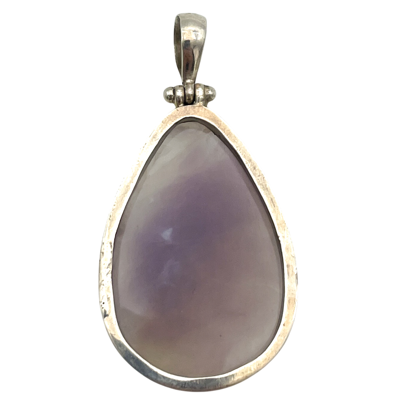 Sterling Silver Agate Pendant 16.5g