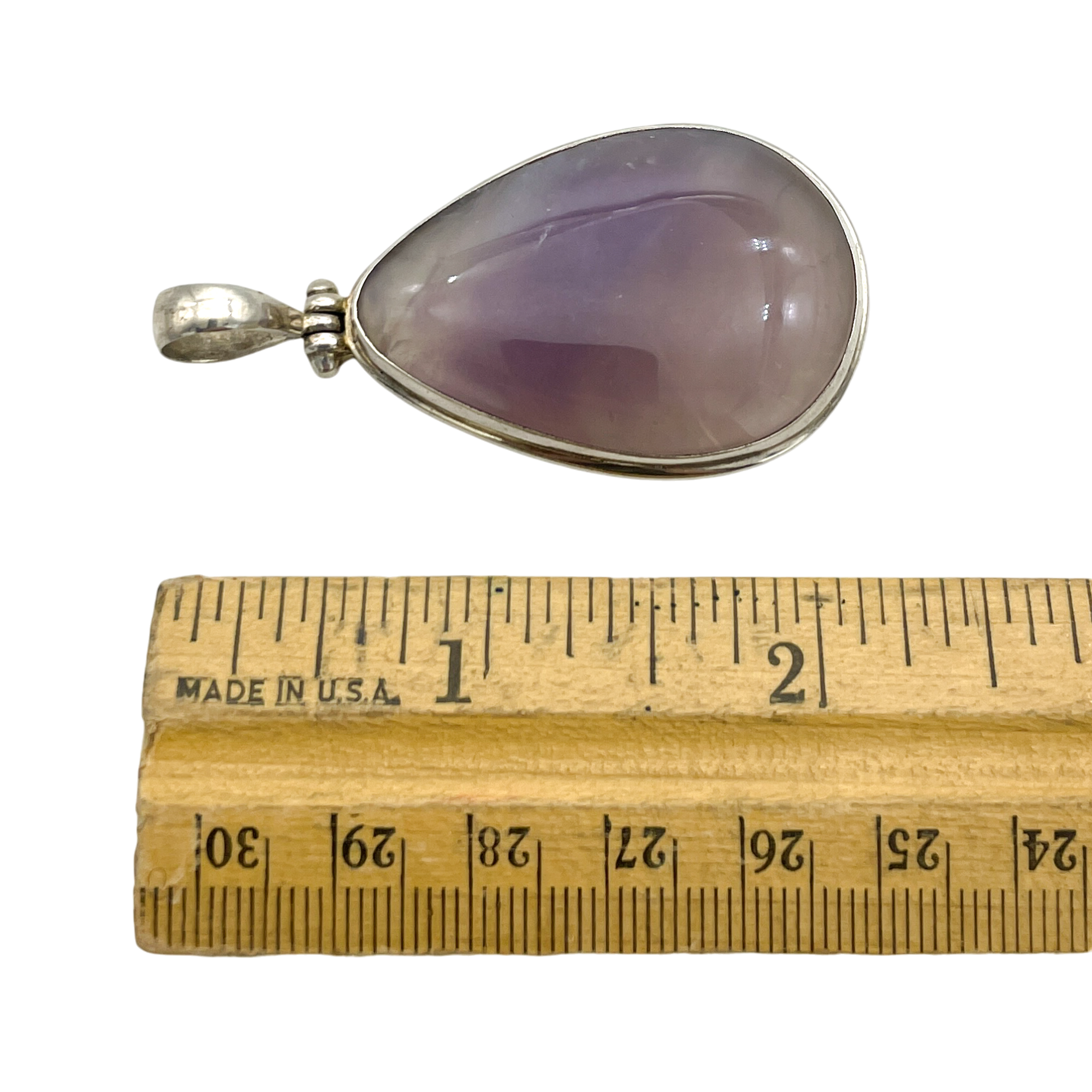 Sterling Silver Agate Pendant 16.5g