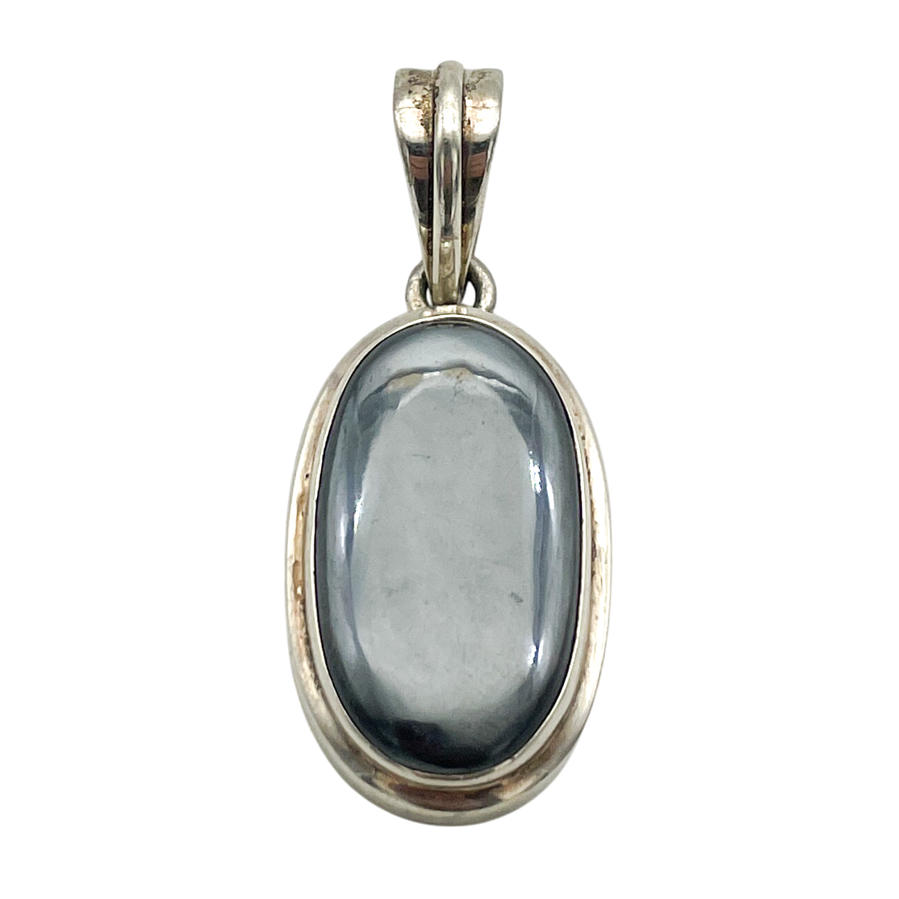 Sterling Silver Hematite Pendant