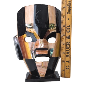 Mexican Folk Art Mayan Death Mask