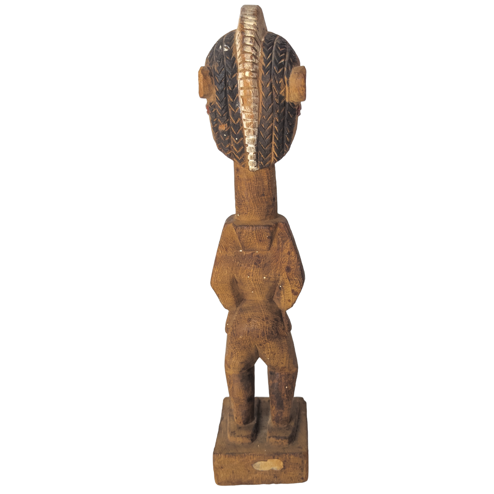 Vintage Wood Papua New Guinea Fertility Statue