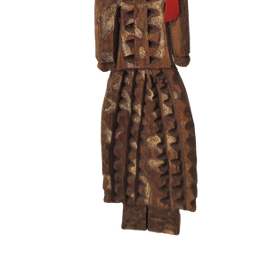 Vintage Mexican Tarahumara Raramuri Wood Spirit Doll
