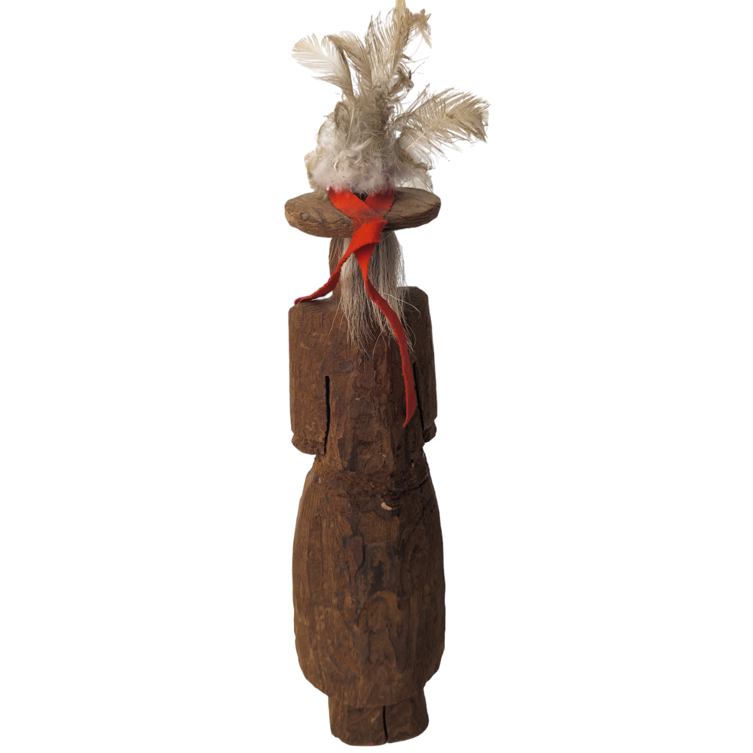 Vintage Mexican Tarahumara Raramuri Wood Spirit Doll