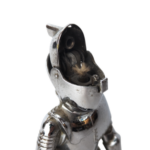 Vintage Medieval Knight Musical Table Lighter