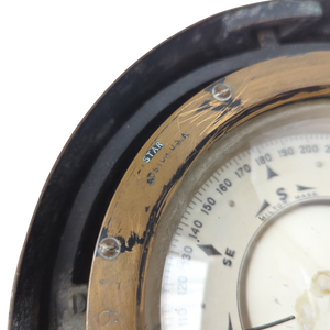 Vintage Perko Brass Gimbal Binnacle Compass