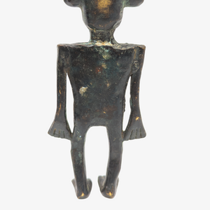 Vintage Sulawesi Bronze Ritual Figure