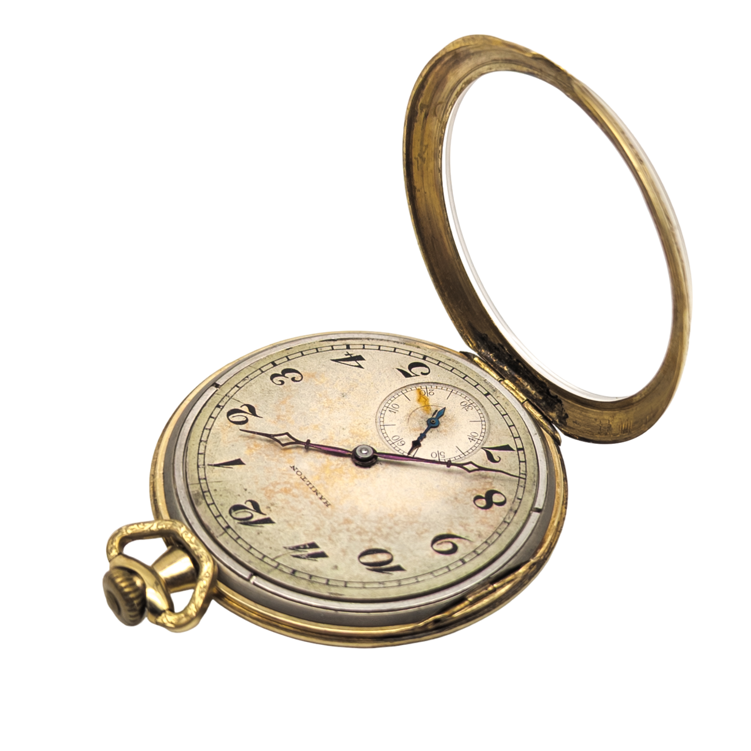 Antique Gold Filled Hamilton Pocket Watch