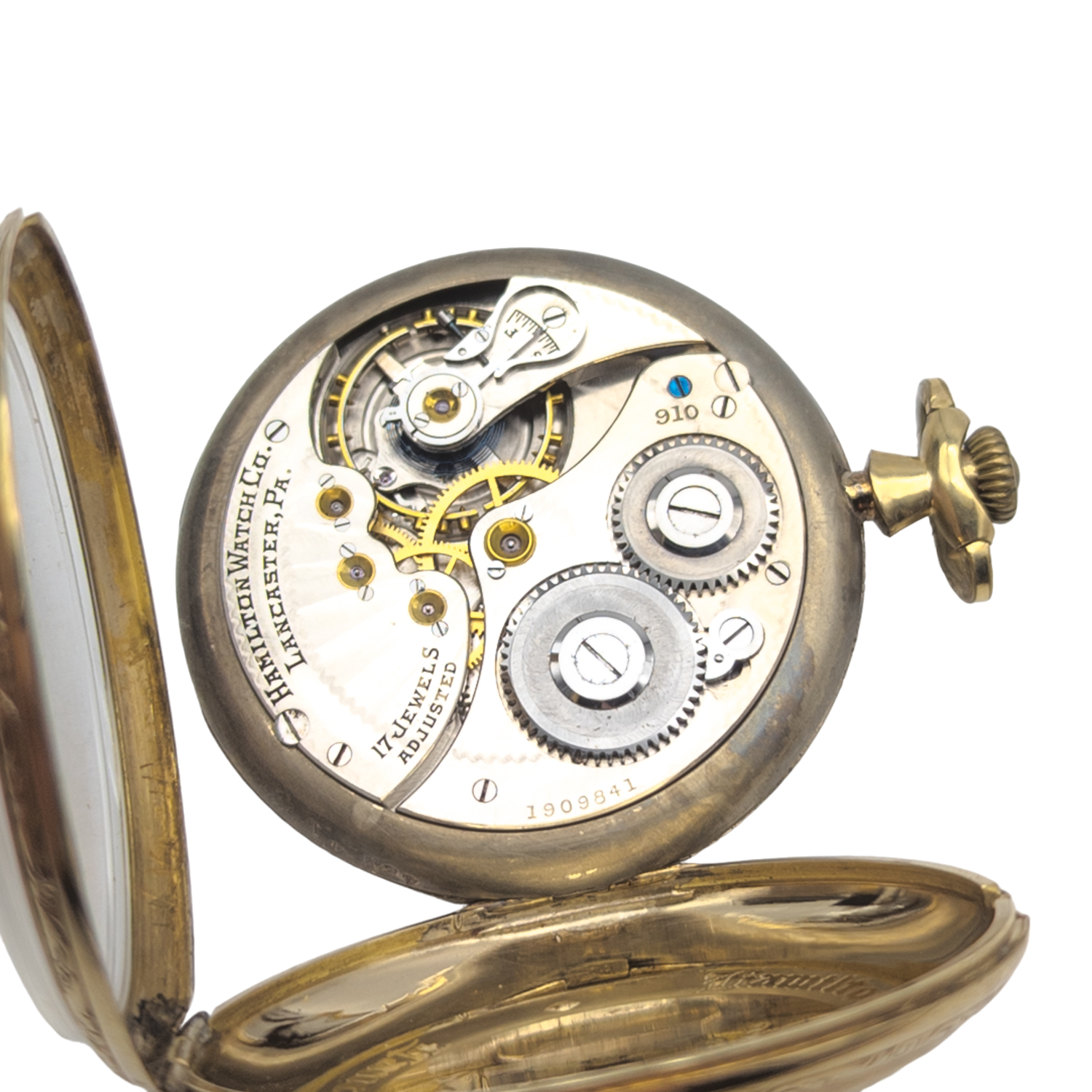 Antique Gold Filled Hamilton Pocket Watch