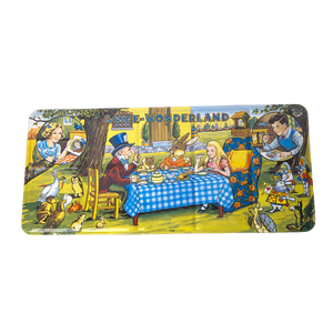 Vintage Alice in Wonderland Tin Paint Set