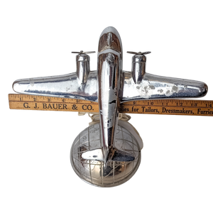 Vintage Chrome DC2 Airplane Gooseneck Lamp