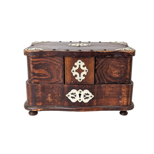 Antique 19th Century Swivel Drawer Box