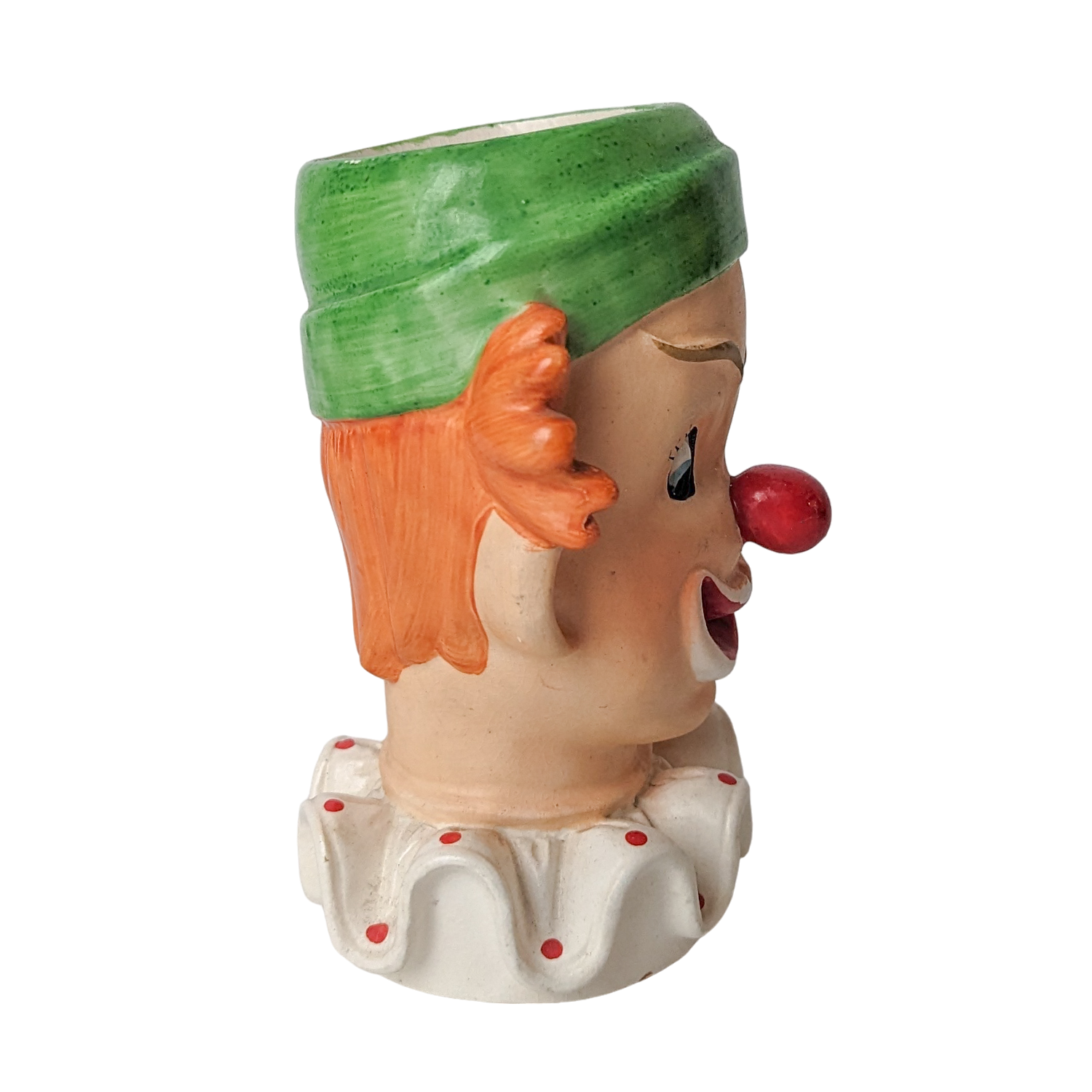 Vintage Napco Ware Porcelain Clown Vase