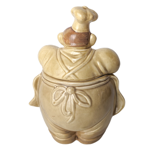 Vintage Red Wing Pottery Chef Pierre Cookie Jar