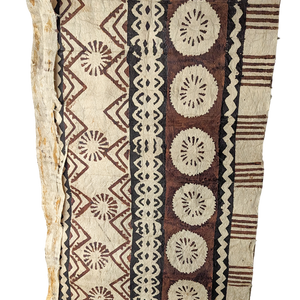 Vintage Large Oceanic Tapa Cloth