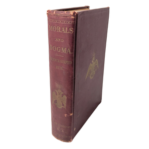 Antique 1919 Freemasonry Morals & Dogma Book