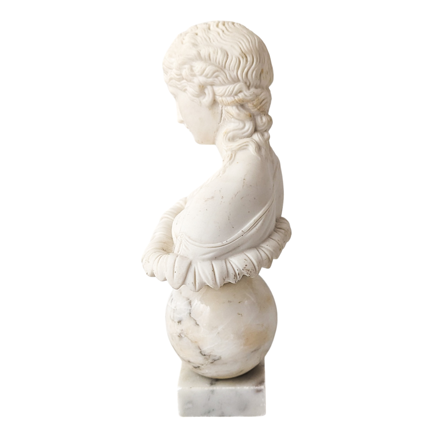 Vintage Parian Bust of Clytie the Water Nymph