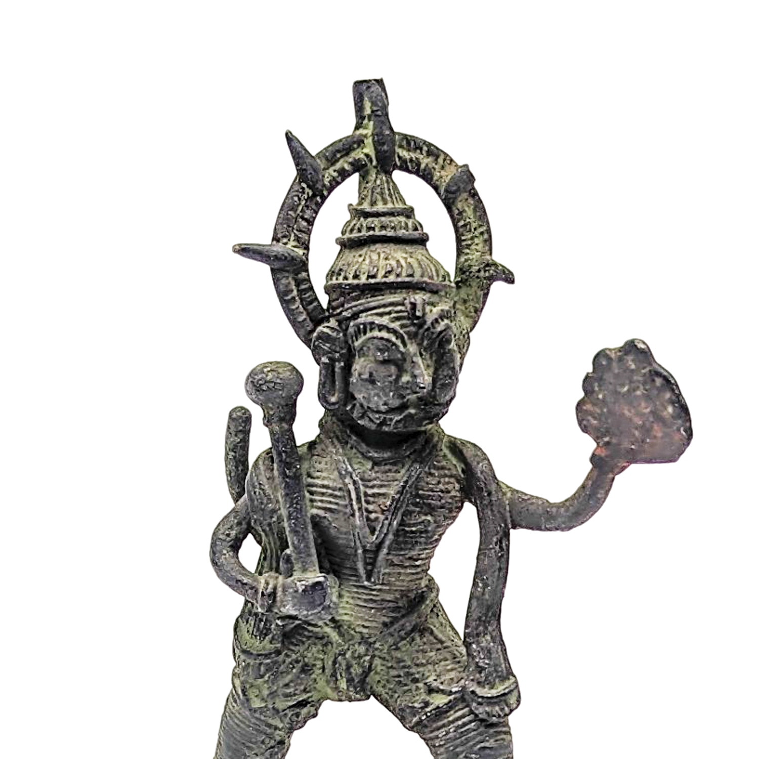 Vintage Bronze Hanuman Monkey God Figurine