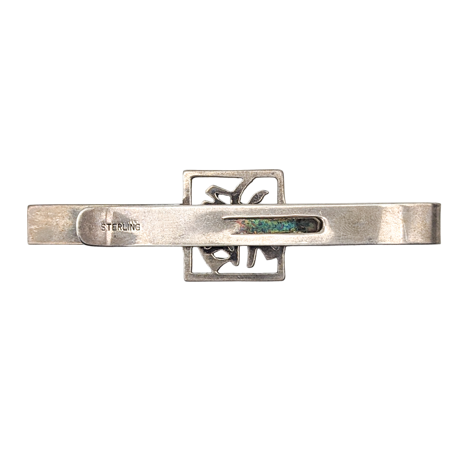 Vintage Chinese Sterling Silver Tie Bar