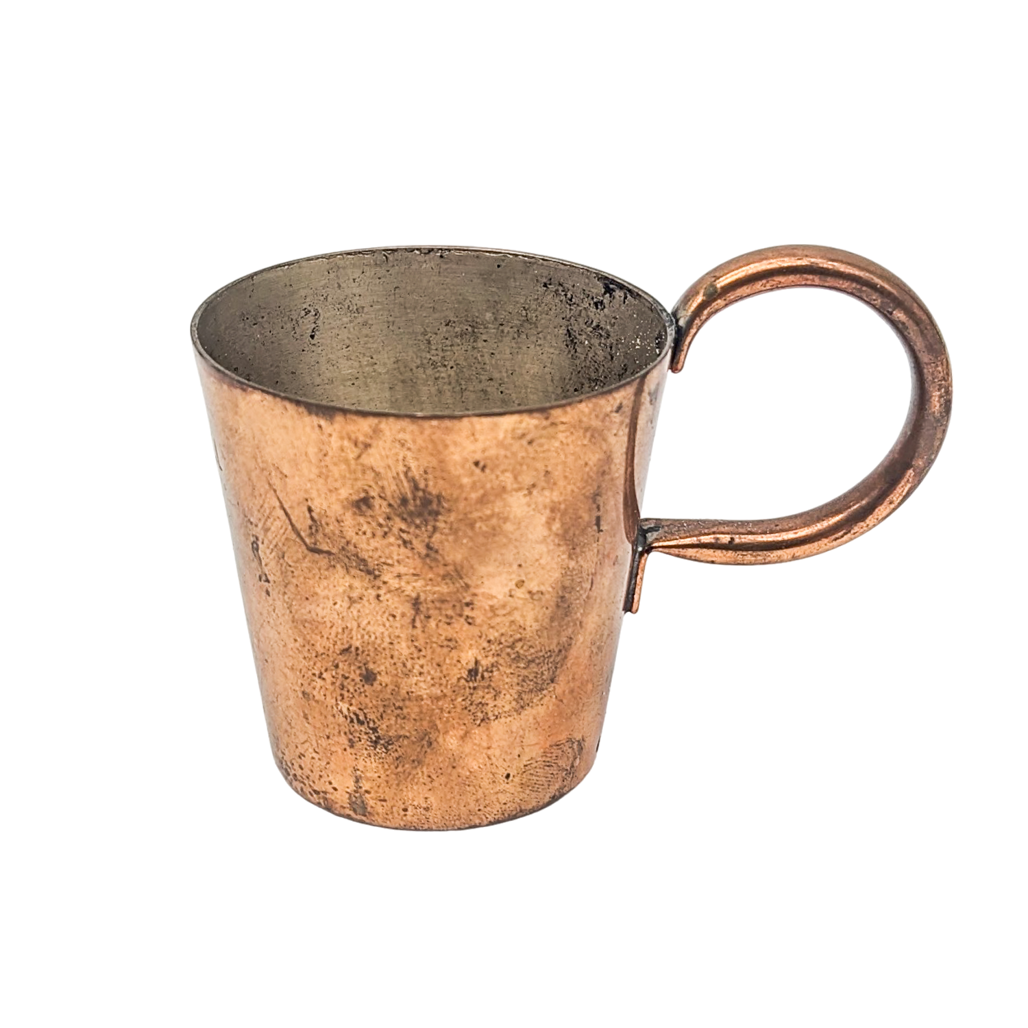 Vintage Royal Navy 1/2 Gill Copper Rum Cup