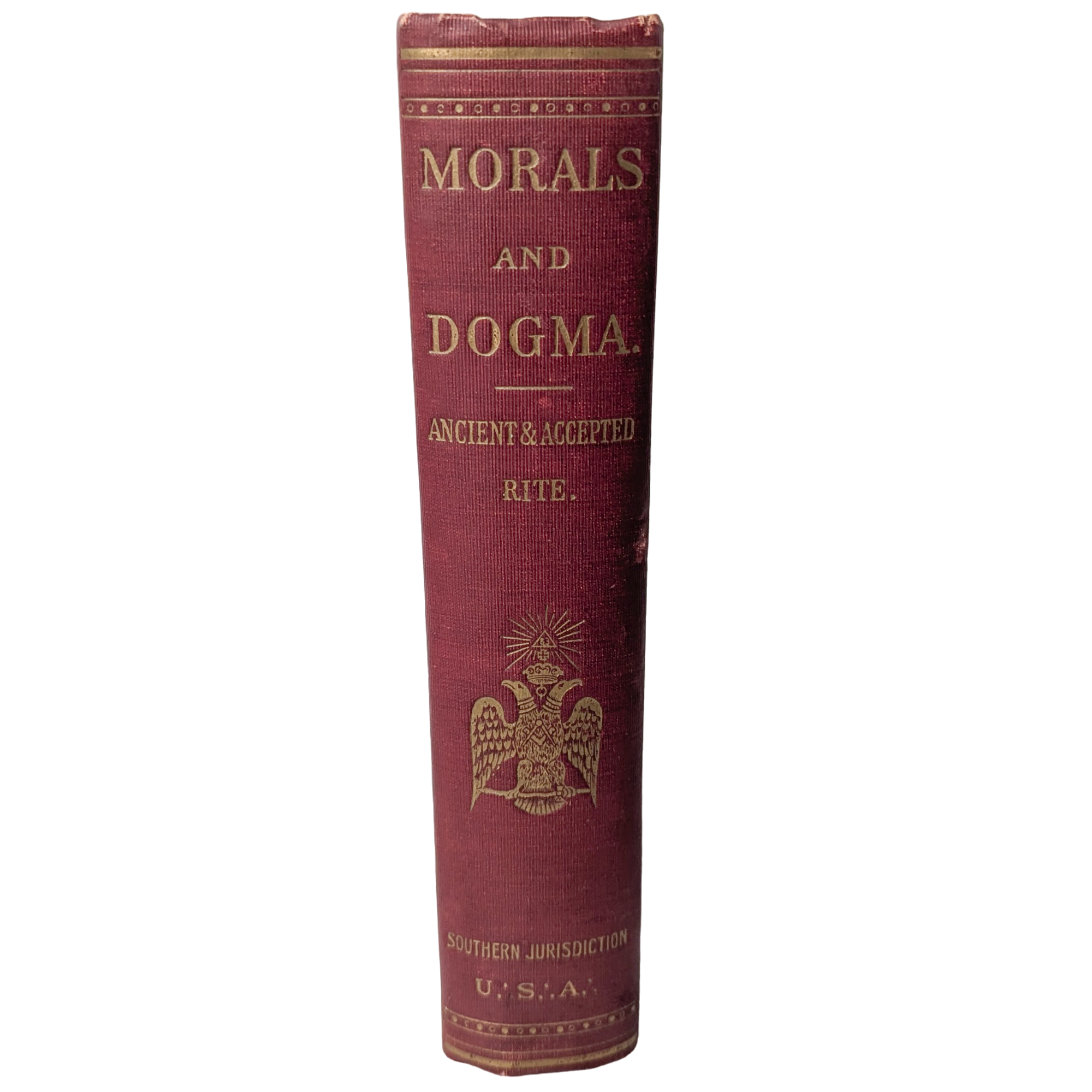 Antique 1927 Freemasonry Morals & Dogma Book