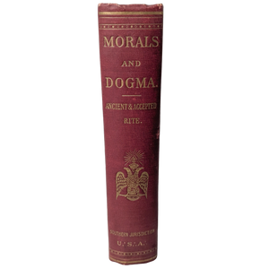 Antique 1927 Freemasonry Morals & Dogma Book