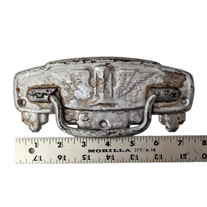 Antique French Memento More Casket Handle