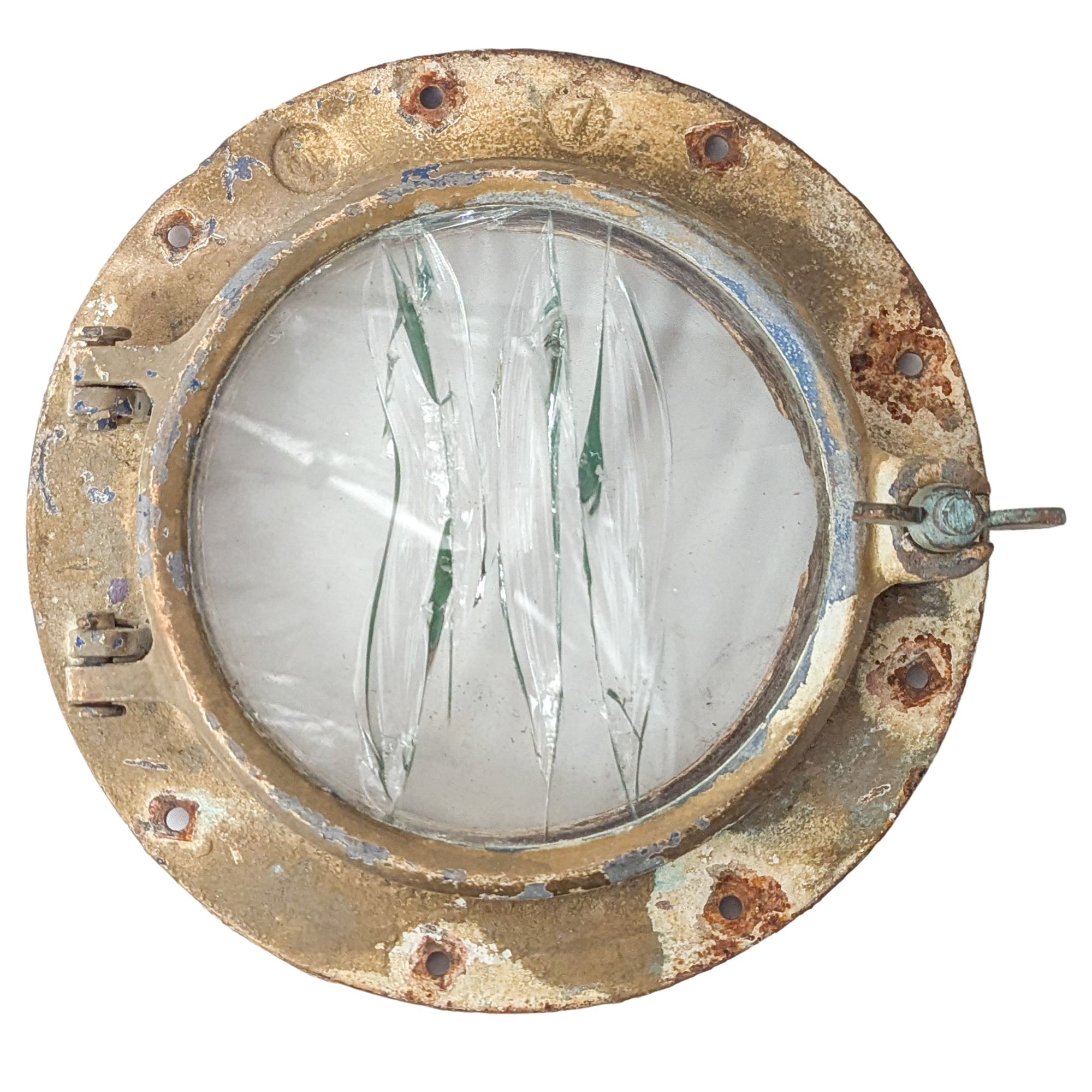 Vintage Marine Salvage Porthole Window