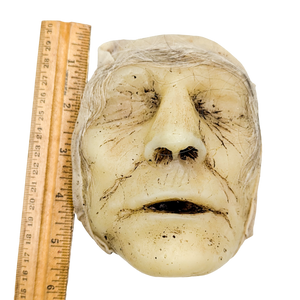 Antique Moulage Wax Death Mask