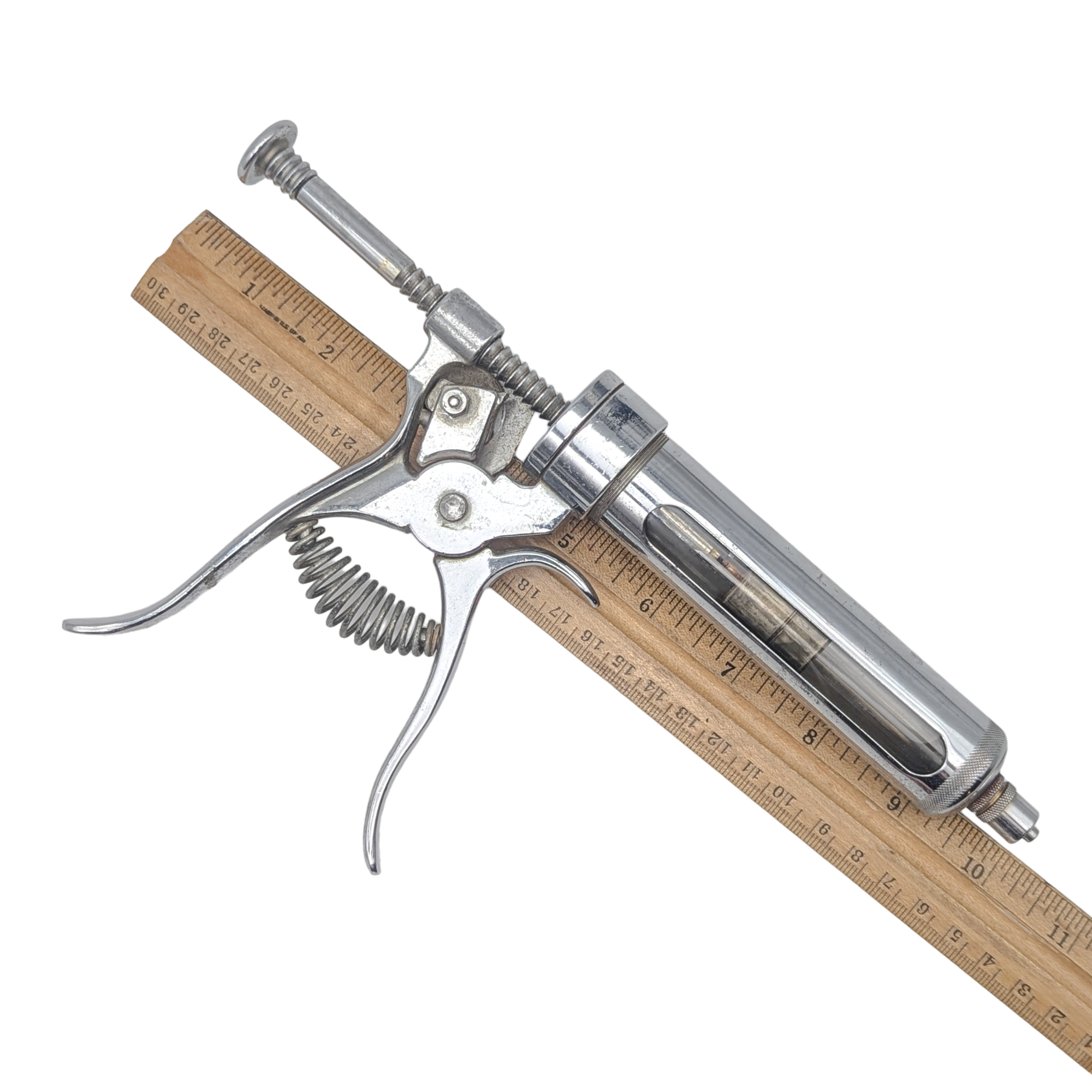 Vintage Veterinarian Inoculation Syringe Gun