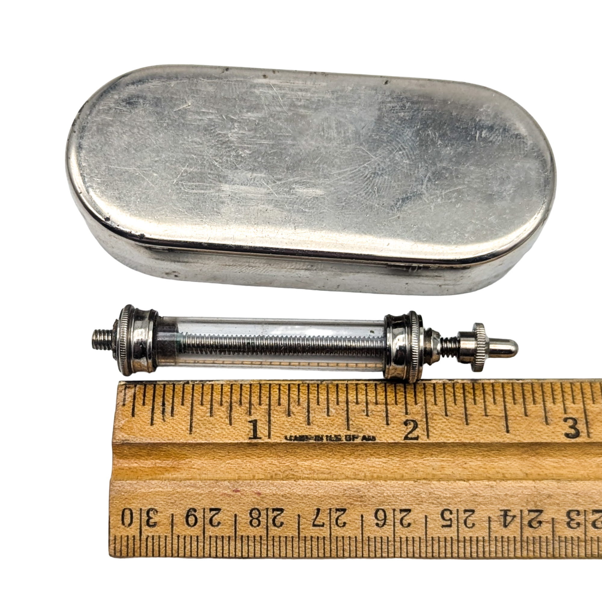 Antique Dental Hypodermic Syringe Set