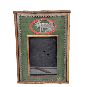 Vintage 1930s Adirondack Folk Art Frame