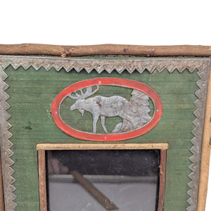 Vintage 1930s Adirondack Folk Art Frame