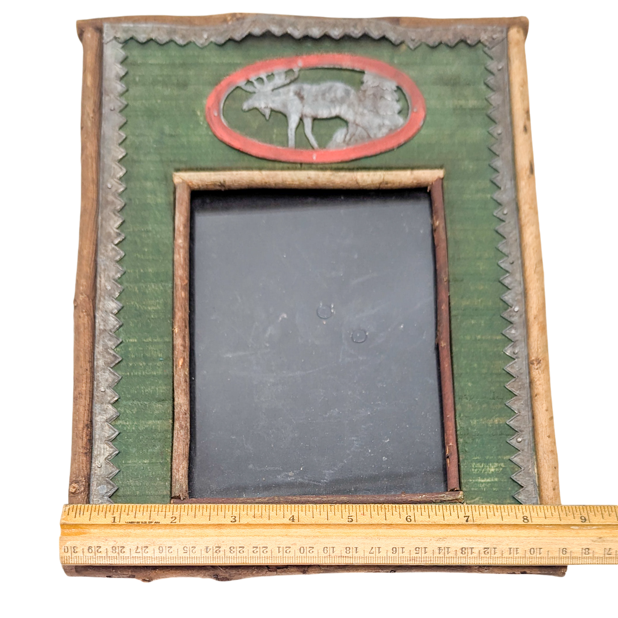 Vintage 1930s Adirondack Folk Art Frame