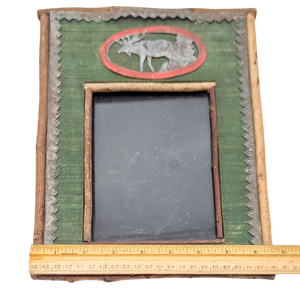 Vintage 1930s Adirondack Folk Art Frame