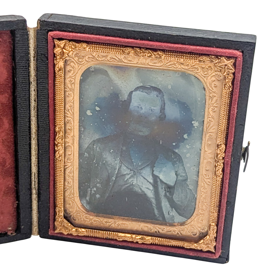 Antique Framed Ambrotype of Dapper Man