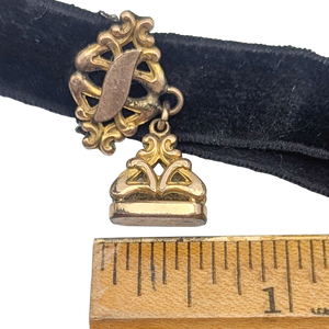 Antique Victorian Gold Filled Wax Seal Watch Fob