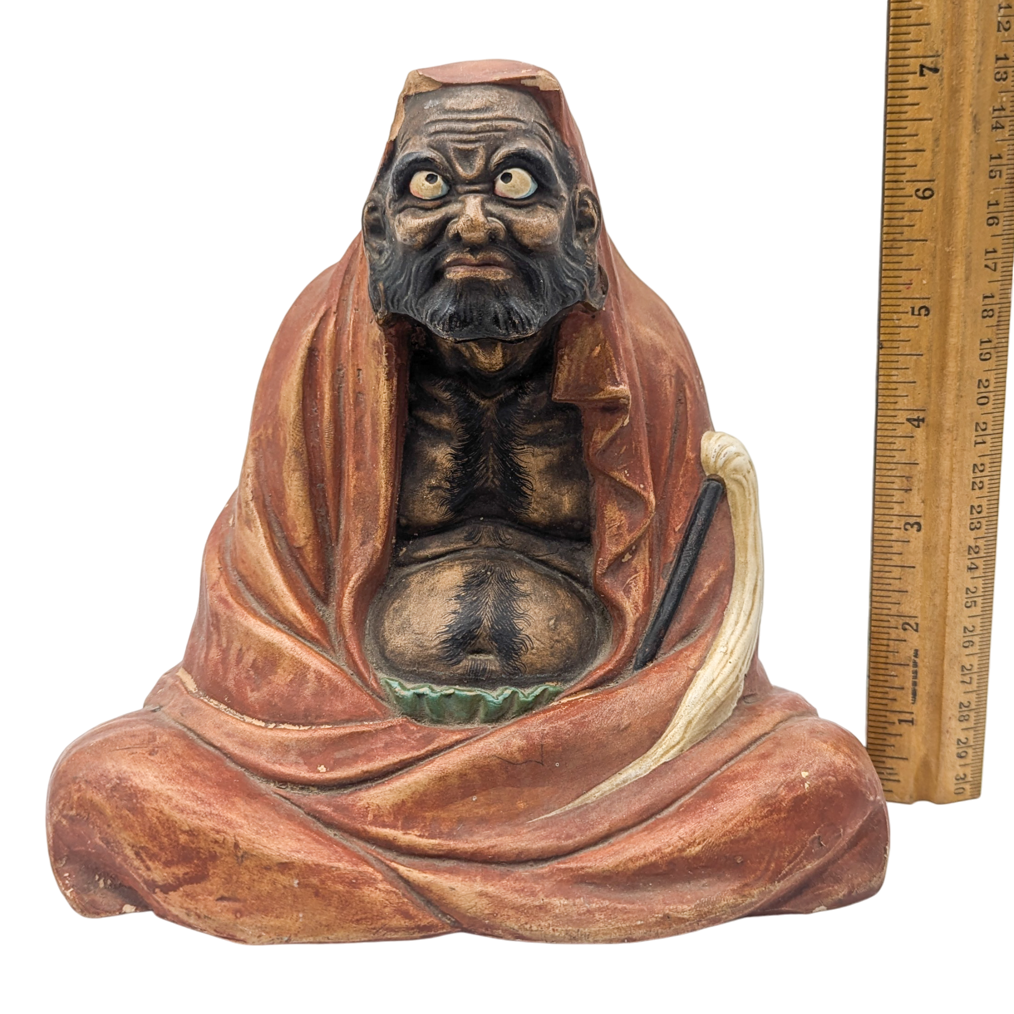 Vintage Japanese Hakata Doll Bodhidharma Daruma